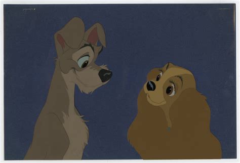 Bella Notte Lady And The Tramp Production Cel Id Mayladytramp17531