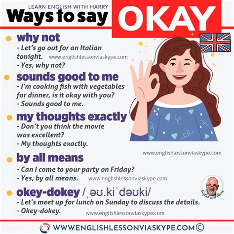 Other Ways To Say Okay In English Learn English With Harry 👴🏼