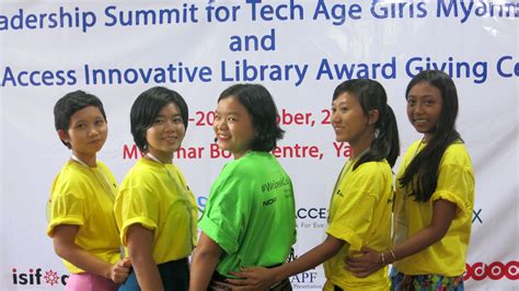 tech age girls myanmar