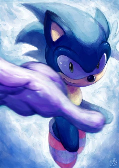 Sonic The Hedgehog By Ry Spirit On Deviantart