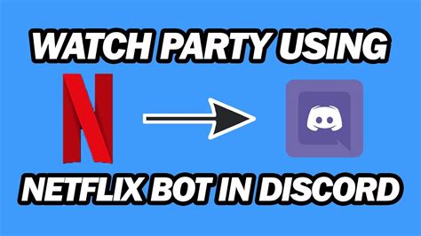 How To Watch Party Using Netflix Bot In Discord Netflix Watch Party Bot Youtube
