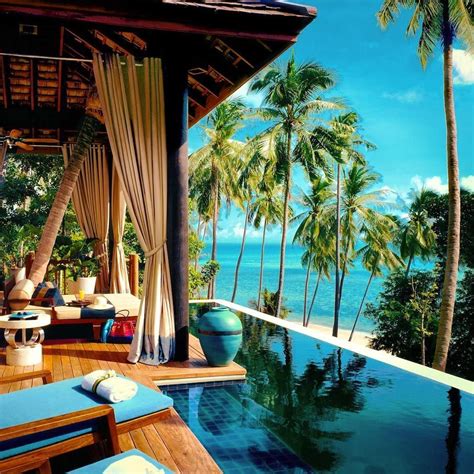 Four Seasons Resort Koh Samui Thailand Resort Pools Travel Travel