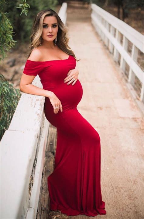 Beautiful Breathtaking Red Gown Maternity Gown Lace Gown Lace