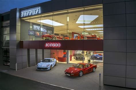 Jct600 Completes New State Of The Art Ferrari Showroom And Service