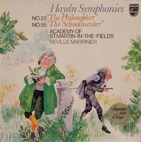 haydn academy of st martin in the fierlds neville marriner haydn symphonies no 22 the