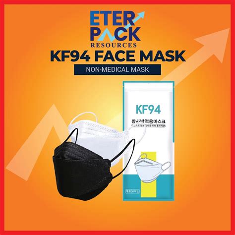 10pcs Bundle Pack Kf94 3d Fish Mouth Face Mask Disposable Earloop 4ply