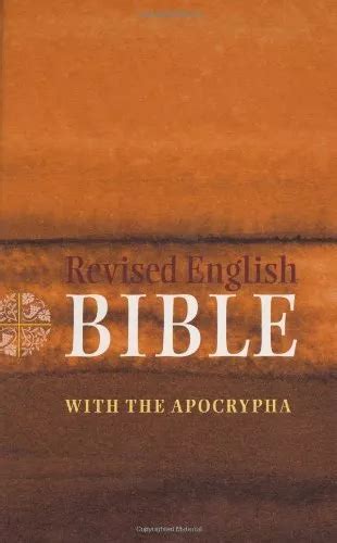 Revised English Bible With Apocrypha Compact Edition Bible Reb By