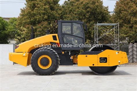 Ton Single Drum Vibratory Road Roller Clg E China T Vibratory