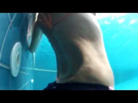 Underwater Pool Back Massage Youtube
