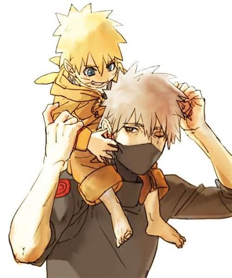 Kakashi And Baby Naruto