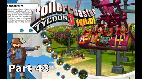 Lets Play Rollercoaster Tycoon 3 Wild ♥ Karrieremodus Part 43 ♥