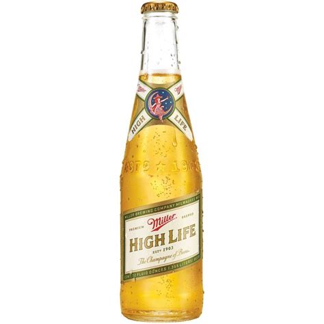 Miller High Life Beer Pk Fl Oz Bottles Miller High Life Beer