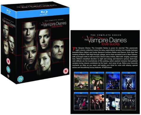 The Vampire Diaries 1 8 2009 2017 Complete Tv Season Series Rg