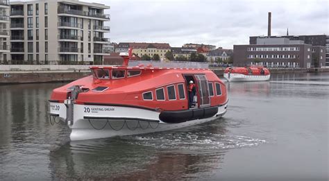 New Cruise Ship Tender And Lifeboat Being Tested