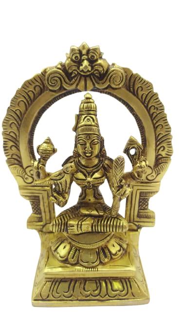 Buy Puja N Pujari Kamakshi Amman Idol Brass Brass Kamakshi Amman Statue