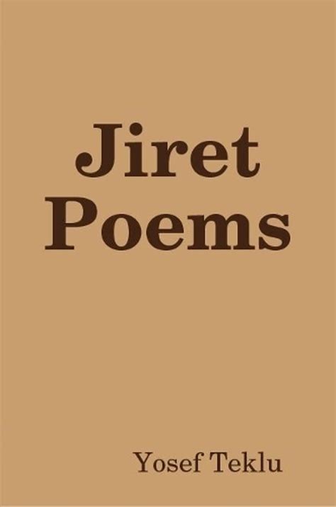 Jiret Poems By Yosef Teklu Amharic Paperback Book Free Shipping