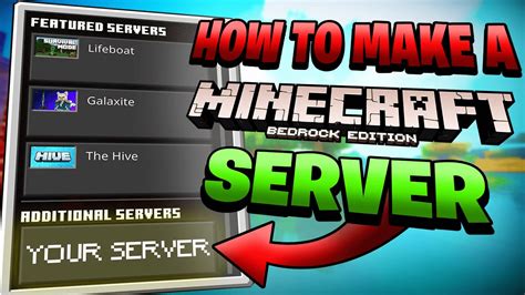 How To Create A Minecraft Server For Free Bedrock Quyasoft