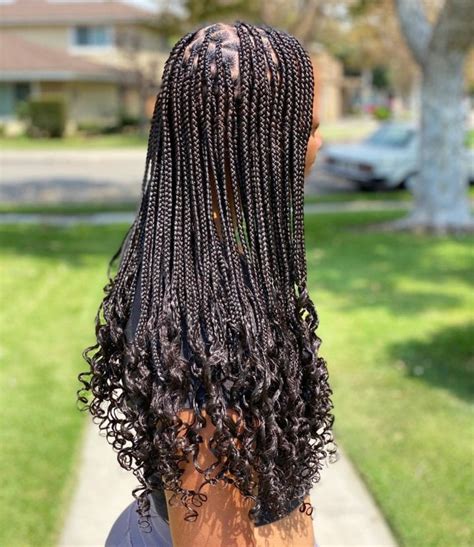 27 Beautiful Box Braid Hairstyles For Black Women Feed