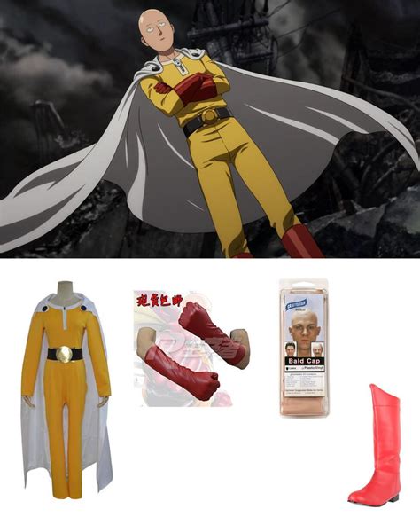 one punch man costume carbon costume diy dress up guides for cosplay and halloween
