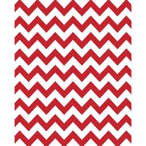 Red And White Chevron Printed Seamless Paper Backdrop Express