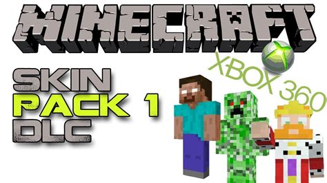 Minecraft Xbox 360 Edition New Skin Pack 1 Herobrine Skin Youtube
