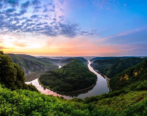 Saar River Region Of Germany Germany Landscape Scenic Earth Pictures