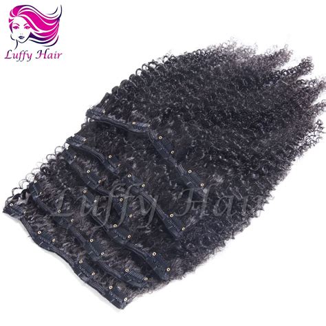 Finden sie in hair extensions auf gigagünstig! Afro Hairstyle Clip In Human Hair Extensions | Afro ...