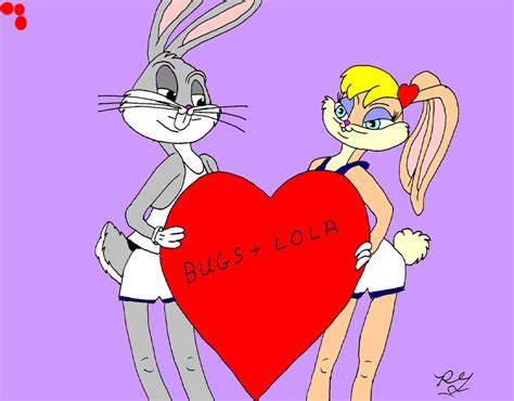Lola And Bugs Bunny Valentines Day By Guibor On Deviantart