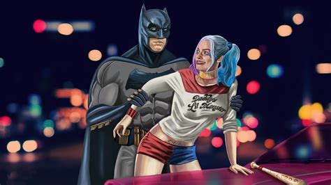 2560x1440 Batman Vs Harley Quinn Suicide Squad 4k 1440p Resolution Hd