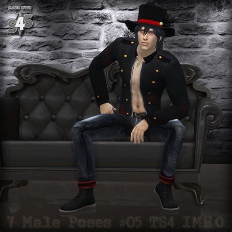 7 Male Poses 05 At Imho Sims 4 Sims 4 Updates