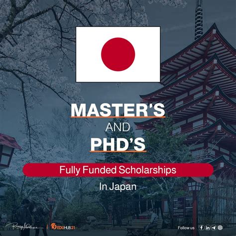 Scholarships In Japan 2024 Masters And Phd Eduhub21