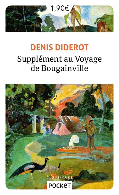 Supplément Au Voyage De Bougainville Poche Denis Diderot Achat