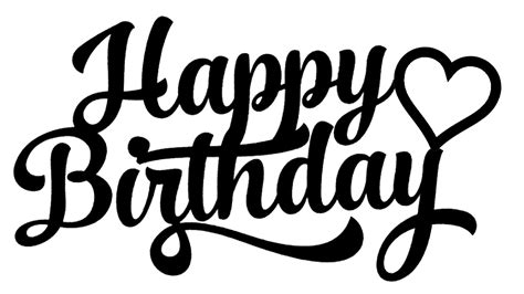 Happy Birthday Calligraphy Happy Birthday Typography Happy Birthday