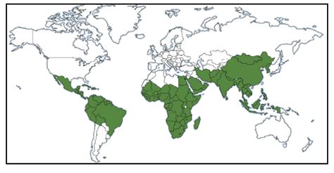 Distribución De La Moringa En El Mundo 52 Download Scientific Diagram