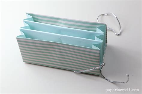 Expanding Origami Folder Instructions Paper Kawaii