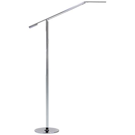 The led head tilts and will maintain the angle you need while the floating arm balances delicately on. Gen 3 Equo Warm Light LED Chrome Touch Dimmer Floor Lamp ...