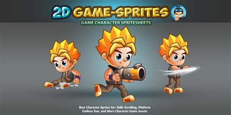 Cm 2d Game Character Sprites Visualstorms