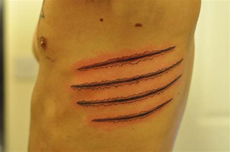 Claw Marks Tattoo By Autopirate On Deviantart