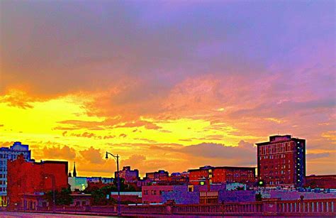 Birmingham Skyline Sunset Photograph By Lynn Terry