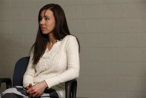Jodi Arias In Shackles Prison Stripes And Full Make Up