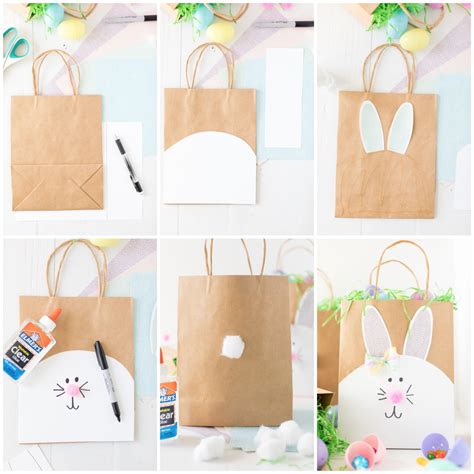 Easter Bunny Paper Bags Made To Be A Momma