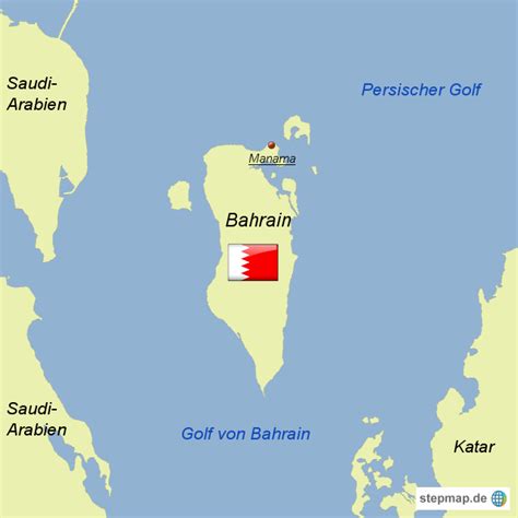 Sobald du weiter in die karte rein zoomst, erscheinen auch die fehlenden pois. StepMap - Bahrain Karte - Landkarte für Asien