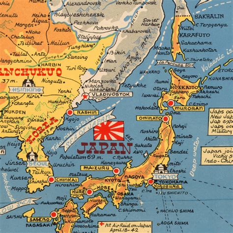japan ww2 map