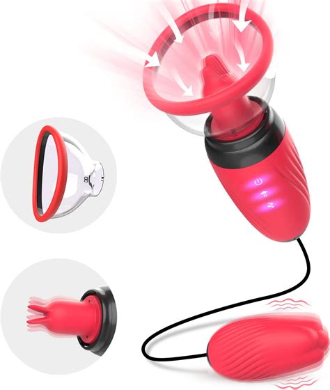 sucking licking rose vibrator for women clit g spot stimulator tongue toys bullet vibrator with