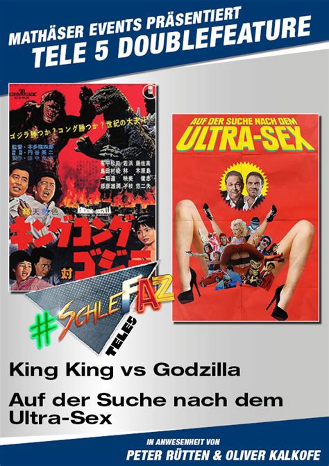 King Kong Vs Godzilla And Auf Der Suche Nach Dem Ultra Sex Tele 5