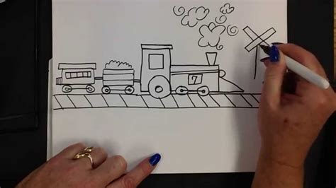 Check spelling or type a new query. Kids Can Draw: Easy Train - YouTube