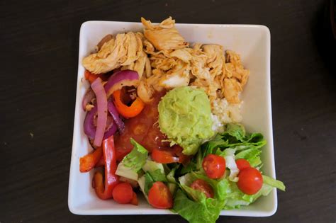 Using cilantro lime rice and black beans add in a really satisfying mouthful of flavors along. The Cauliflower Rice Burrito Bowl with Chicken