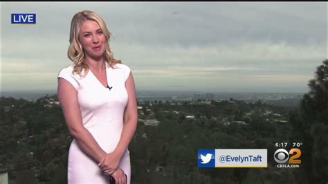 Cbs2 Evelyn Taft Weather Forecast April 18 Youtube