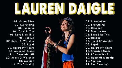 Lauren Daigle Greatest Hits Lauren Daigle Christian Songs Best Of
