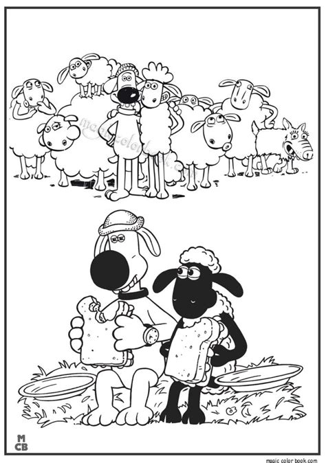 Browse hundreds of printable coloring pages that will keep your little ones busy for hours. Shaun the Sheep Coloriage | danieguto.net